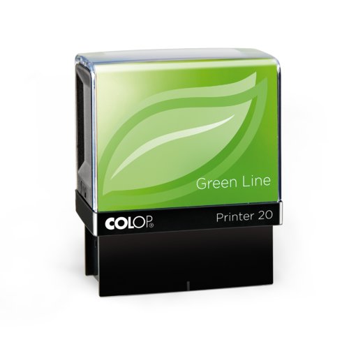 Piastra di testo timbri Colop Green Line Printer 20/Plus 20 1
