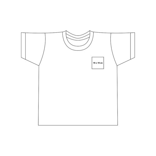 T-shirt in cotone a maniche corte e scollo rotondo.
