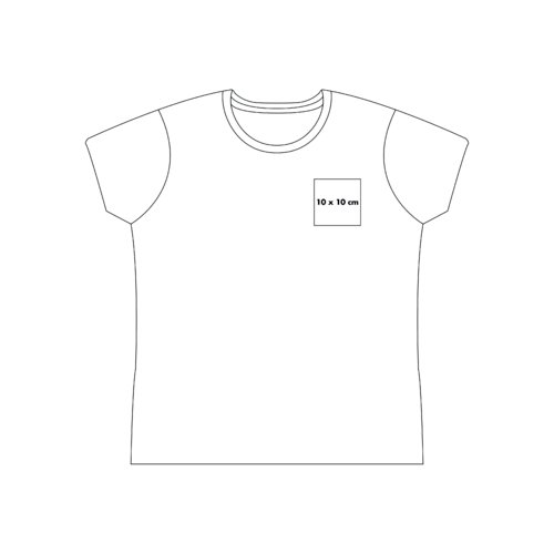 T-shirt in cotone con maniche corte e girocollo.