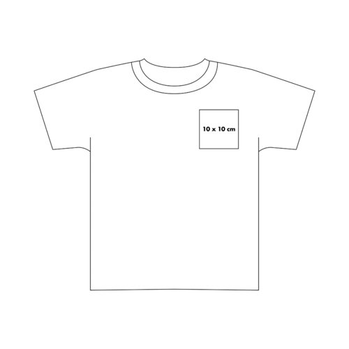 T-shirt morbida in cotone con maniche corte e collo rotondo.