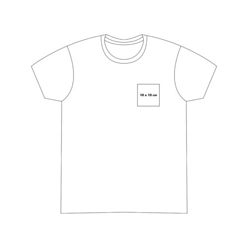 T-shirt in cotone con maniche corte e scollo rotondo.
