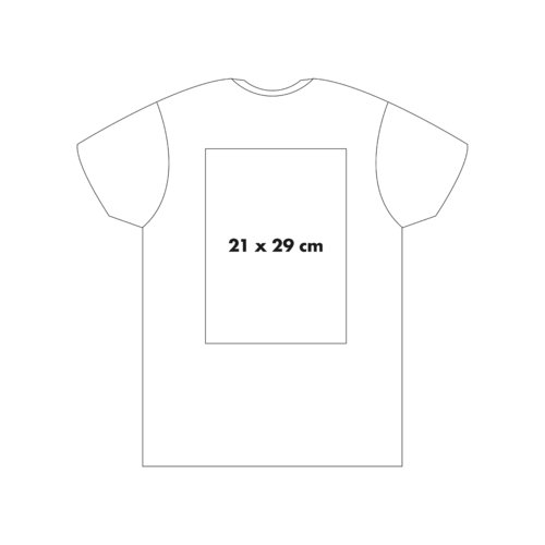 T-shirt in cotone a maniche corte con collo rotondo.