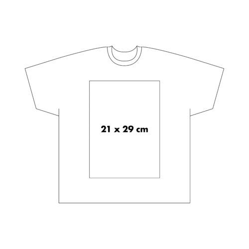 T-shirt in cotone a maniche corte con collo rotondo.
