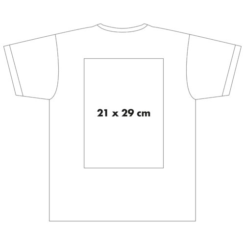 T-shirt in tessuto con scollo a V e maniche corte.