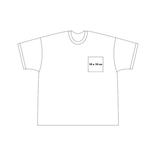 T-shirt in cotone con maniche corte e girocollo.