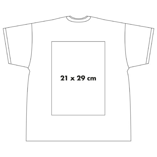 T-shirt bianca in cotone con maniche corte e collo rotondo.