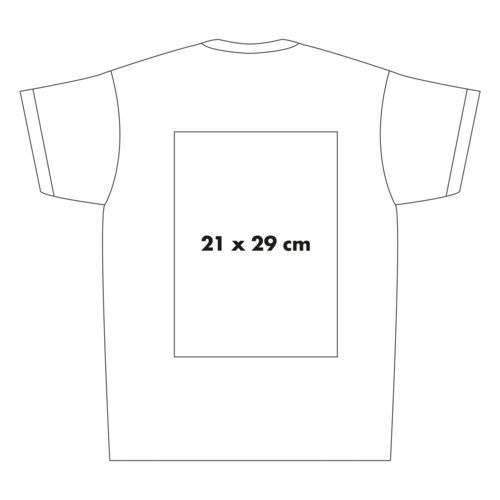 T-shirt in cotone a maniche corte con collo rotondo.