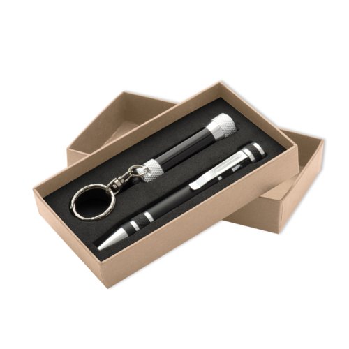 Set di cacciaviti con torcia a LED.