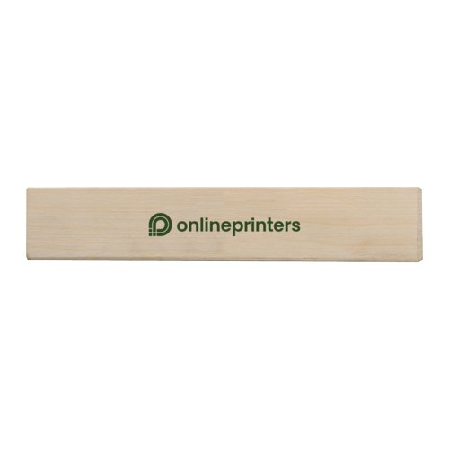 Domino in legno beige in una scatola scorrevole.