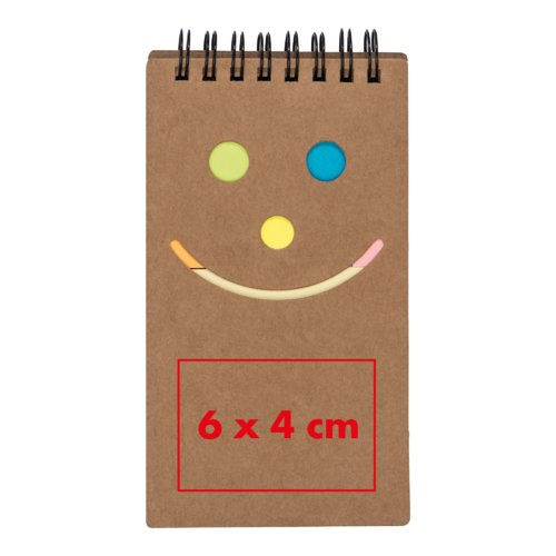 Blocco note color marsala con rilegatura a spirale.
