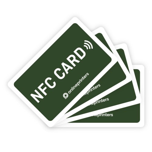 Biglietti da visita NFC, 8,6 x 5,4 cm, colori 4/4 2