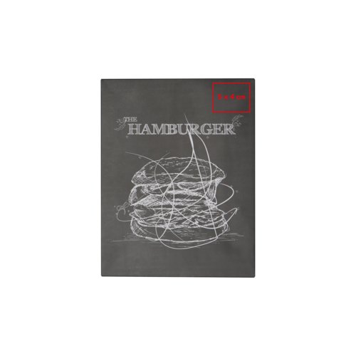 Pressa per hamburger in metallo con pennello in silicone.