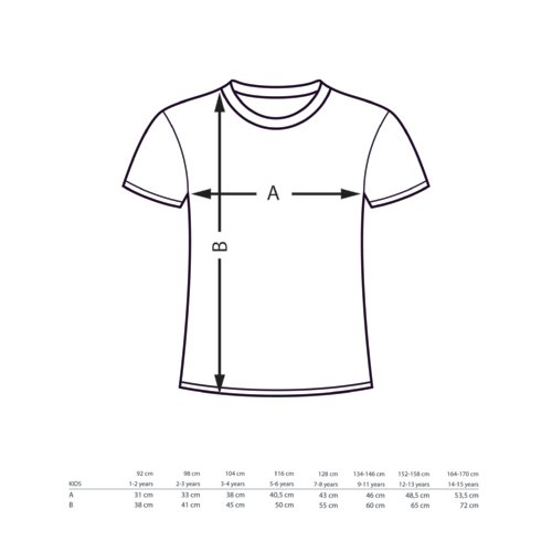 T-shirt in cotone con collo rotondo e maniche corte.