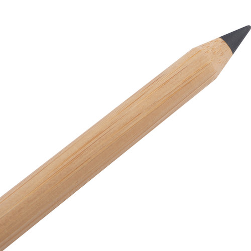 Strumento da scrittura in bamb beige per scrivere e disegnare.