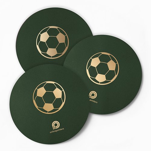 Sottobicchiere di carta, rotondo.