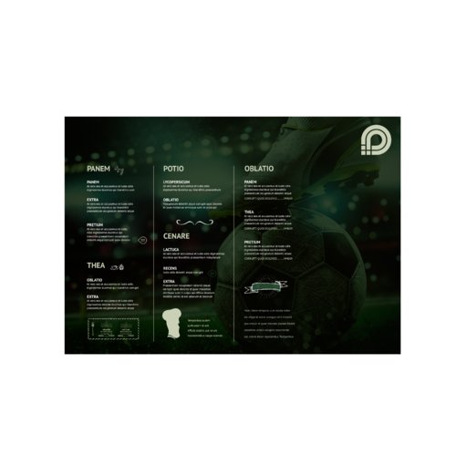 Set da tavola in carta.