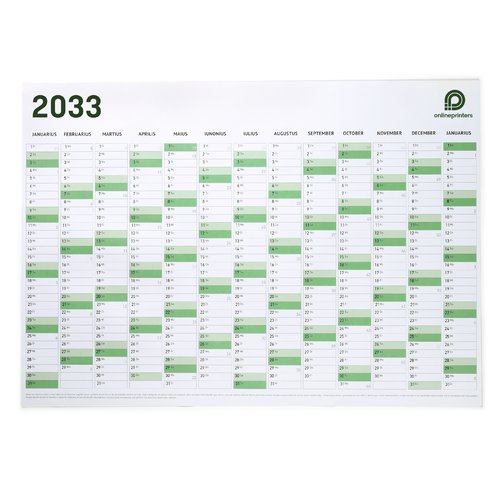 Planner da muro, A3 2