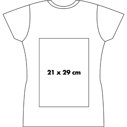 T-shirt da donna in tessuto a maniche corte.