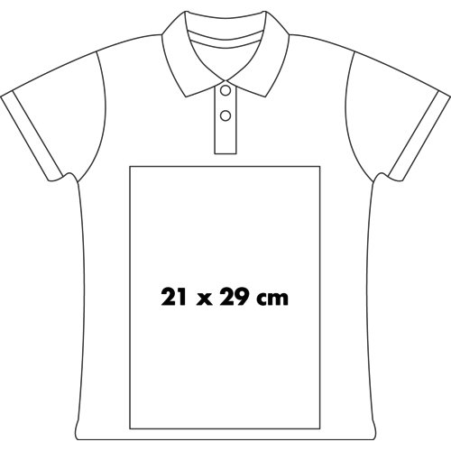 Polo da donna a maniche corte.