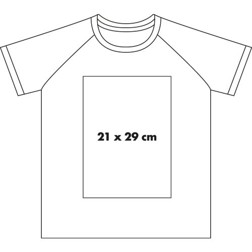 T-shirt sportiva da uomo in materiale performante a maniche corte.