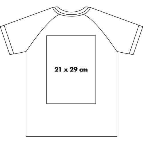 T-shirt sportiva bianca da uomo in materiale funzionale.