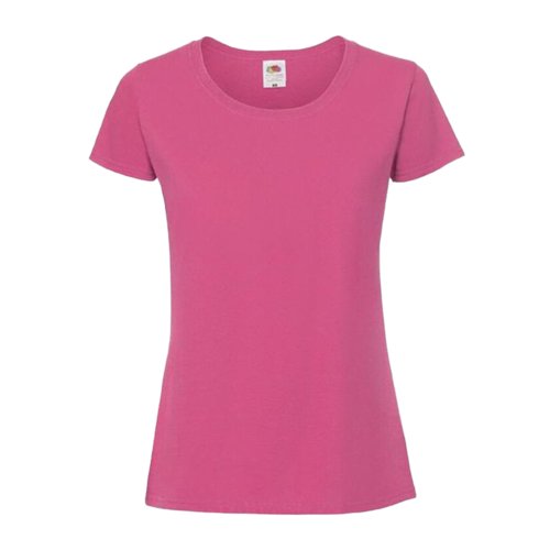 T-shirt Fruit of the loom Iconic Premium, donna 7