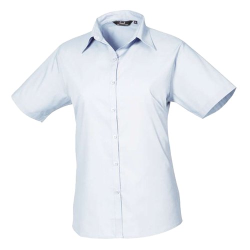 Camicette manica corta Premier Poplin, donna 4