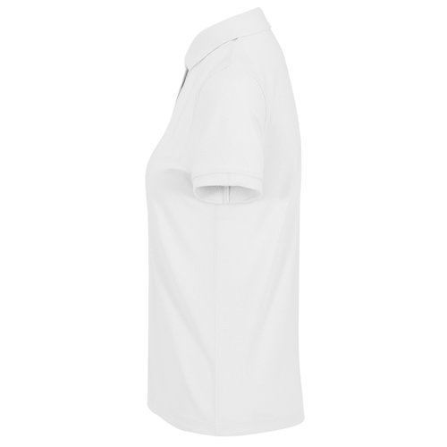 Polo da donna bianca in cotone.