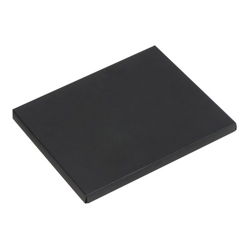 Set di quaderni grigio argento con copertina rigida.