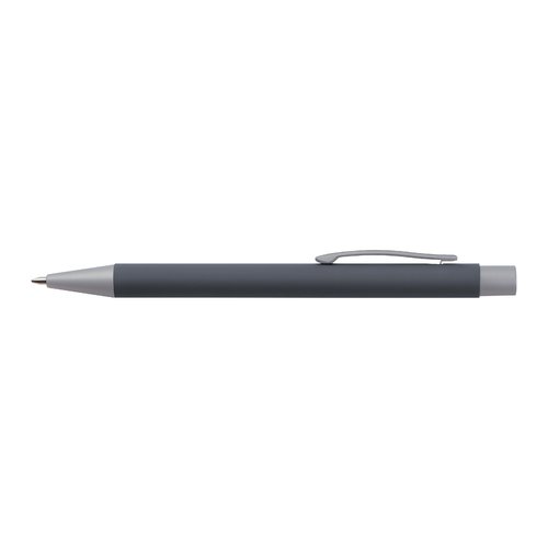 Set da scrittura antracite con penna a sfera e custodia.