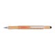 Penne multifunzione in bamb color legno con funzione touch pen e righello.