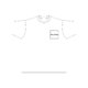 T-shirt bianca in cotone a maniche corte.