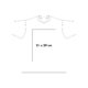 T-shirt in cotone pesante a tinta unita con maniche corte.