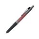 Penna a sfera grigia con funzione touch e clip.