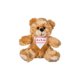Orsacchiotto di peluche marrone con bandana.