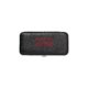 Set manicure nero con sette pezzi.