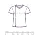 T-shirt in cotone a maniche corte e girocollo.