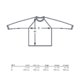 Giacca softshell in materiale antivento e idrorepellente.