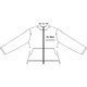 Giacca in felpa di cotone da donna con zip integrale.