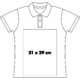 Polo da donna in cotone con abbottonatura corta.