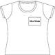 T-shirt in cotone da donna a maniche corte.