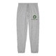 Pantaloni da jogging in cotone biologico grigio m�lange con coulisse.