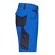 Pantaloncini da lavoro blu/navy in poliestere-cotone con tasche multiple.