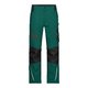 Pantaloni da lavoro verdi in materiale resistente con pratiche tasche.