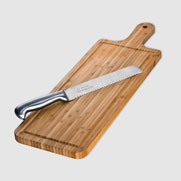 Tagliera di bambu con coltello Arsamas