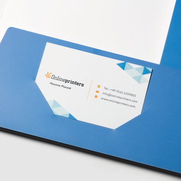 Cartelle Con Taglio Per Biglietti Da Visita Stampa 1 Lato Per A4 Onlineprinters